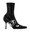Diesel D-eclipse Bt 100mm Logo-plaque Boots In Black
