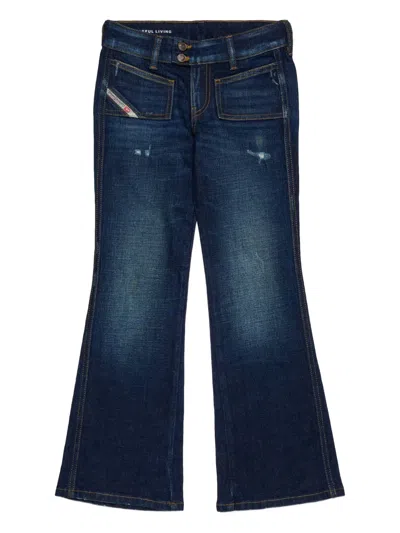 Diesel Kids' D-eki Jeans In Blue