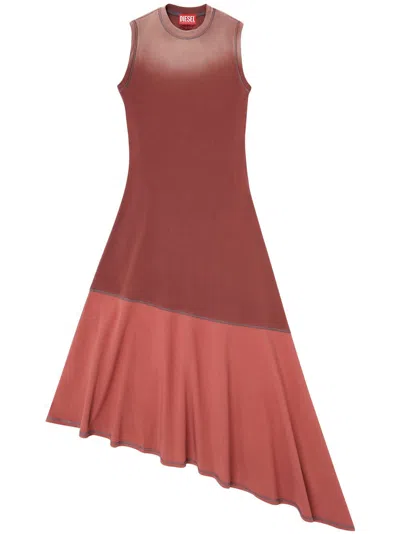Diesel D-elicy Dress In 粉色