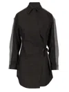 Diesel D Elphi Den Dress Woman In Black Cotton In Black