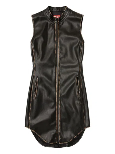DIESEL 'D-ENEAS' SLEEVELESS SHORT DRESS