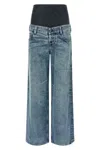 Diesel Stonewashed Cotton And Hemp Denim Jeans In Blue