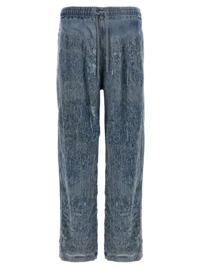 Diesel Blue D-enimos 068rq Jeans