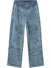 Diesel Blue D-enimos-fsg Trousers In Blau