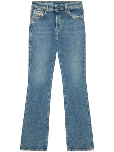 Diesel 2003 D-escription 09g93 Bootcut Jeans In Blue