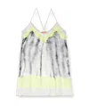 Diesel Slip Dress With Trompe L'oeil Slip In White