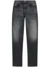 Diesel 1985 Larkee Straight-leg Jeans In Grey