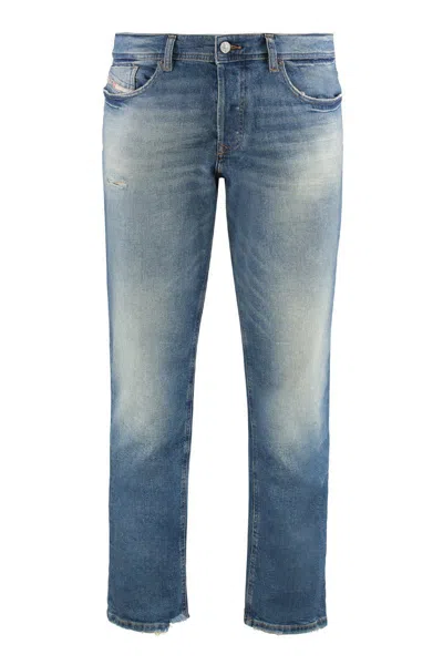 Diesel D-finitive 0bmby Regular Fit Jeans In Navy