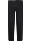 Diesel Tapered Jeans In Black