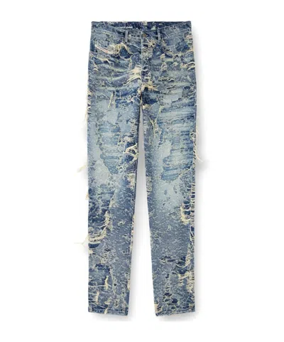 DIESEL DIESEL 2023 D-FINITIVE DISTRESSED REGULAR JEANS