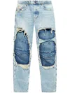 Diesel D-fire-fsf Jeans In Blue