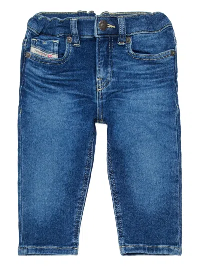Diesel Babies' D-gale-b Jjj Five-pockets Jeans In Blue