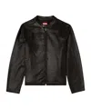 Diesel D-glory Jacket In Black