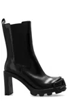 Diesel D-hammer Leather Boots In Multi