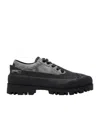 Diesel D-hiko Sh X Spliced Business Casual Shoes In Black