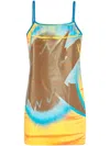 Diesel Vestido Corto - Multicolor In Multi