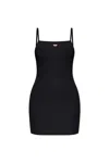 Diesel Black D-hopy-d Minidress In Nero
