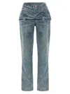 Diesel D-hourjian-fsh1 Jeans In Blue
