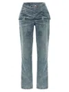 Diesel D-hourjian-fsh1 Jeans In Blue