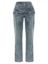 Diesel D-hourjian-fsh1 Jeans In Blue