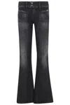 Diesel Bootcut Jeans In Black