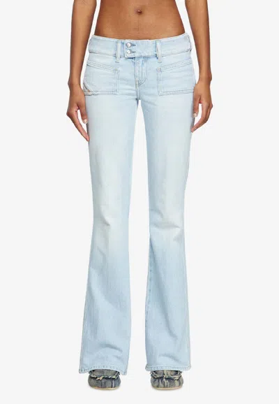 DIESEL D-HUSH BOOT-CUT JEANS