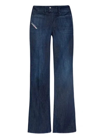 Diesel D-hush Jeans In Blue