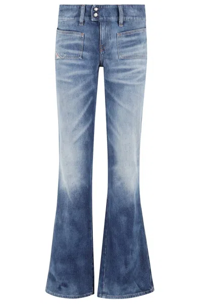 Diesel D Hush Jeans In Blue