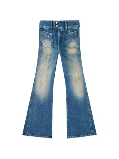 Diesel D-hush Jeans In Blue