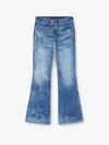 Diesel D-hush Partially Organic Cotton Flared Jeans With Back Logo Patch