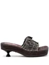 Diesel D-ibiza 40 Pck Mules In Black