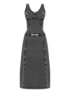 Diesel Gray D-inny Midi Dress