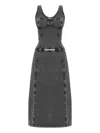 Diesel Gray D-inny Midi Dress