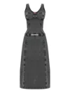 Diesel Gray D-inny Midi Dress