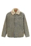 Diesel D-ivar-s Puffer Jackets Light Blue In Green
