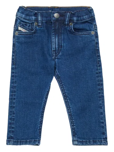 Diesel Babies' D-jools-b Jeans In Blue