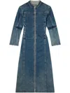 Diesel D-jorge-re Coat In Blau