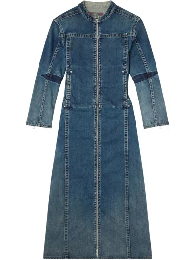Diesel D-jorge-re Coat In Blue