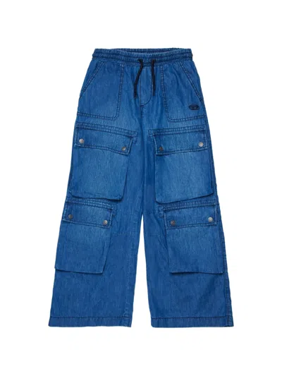 Diesel Kids' D-kaith Jeans In Blue