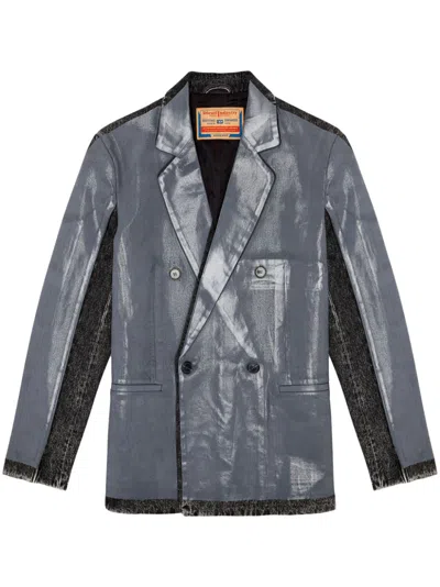 Diesel D-kot-fsf Blazer In Grey