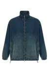 Diesel Jacket In Recycled Nylon Taslan In Blue