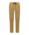 Diesel D-krooley Tapered Trousers In Brown