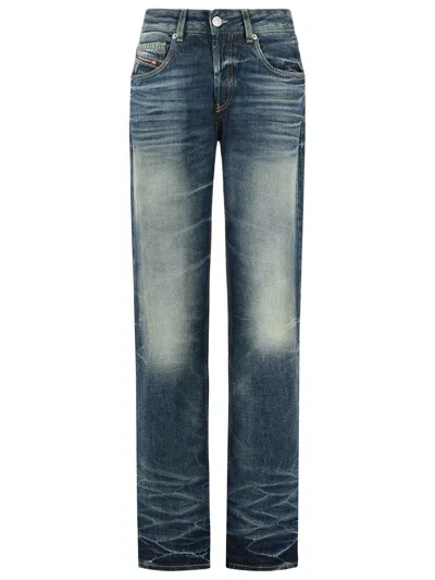 Diesel D Liet Jeans In Blue Cotton
