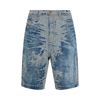 Pre-owned Diesel D-lire-shorts 'denim' | Blue | Men's Size 38