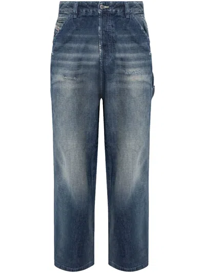 Diesel D-livery Jeans In Blue