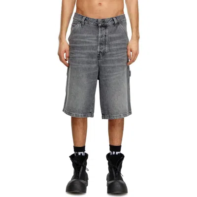 DIESEL DIESEL® D-LIVERY RELAXED FIT DENIM SHORTS