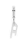 Diesel ® D Logo Single Drop Earring In Silver