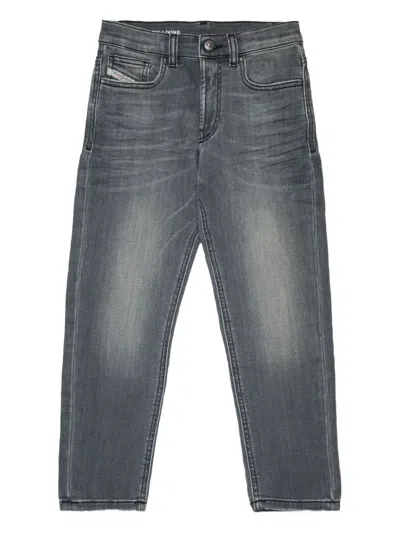 Diesel Kids' D-lucas-jjj Pocket Jeans In Gray