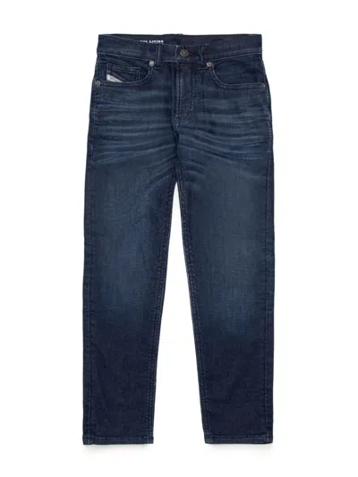 Diesel Kids' D-lucas Tapered Joggjeans In Blue