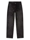 Diesel 1980 Five-pocket Trousers Featuring Belt Loops In Black